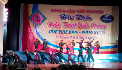 Quân đoàn 3: Hội diễn nghệ thuật quần chúng năm 2014