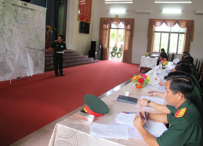 Quân khu 7: Khai mạc hội thi trung, lữ đoàn trưởng, chính ủy trung, lữ đoàn