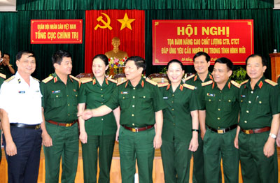 Hội nghị tọa đàm nâng cao chất lượng CTĐ, CTCT đáp ứng yêu cầu nhiệm vụ trong tình hình mới