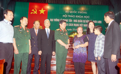 Đại tướng Lê Trọng Tấn-nhà quân sự đức độ, mưu lược của cách mạng Việt Nam