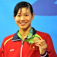Bơi Việt Nam có huy chương đầu tiên ở ASIAD