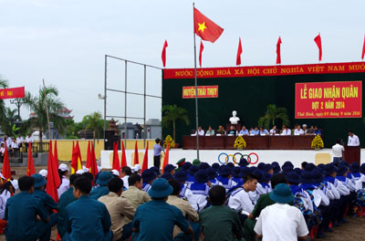 Thái Bình hoàn thành nhiệm vụ giao quân đợt 2
