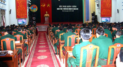Binh đoàn 15 triển khai nhiệm vụ năm 2015