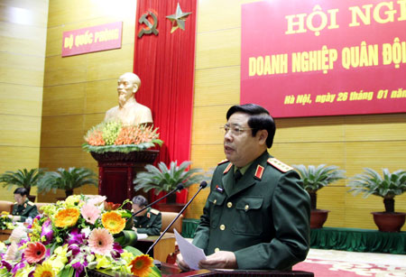 Doanh nghiệp quân đội phải đặt lợi ích của đất nước lên hàng đầu