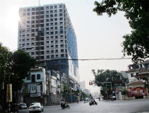 Nhiều sai phạm so với giấy phép xây dựng