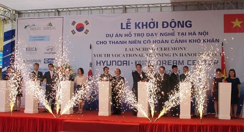 Khởi động Dự án “Dạy nghề tại Hà Nội cho thanh niên có hoàn cảnh khó khăn”