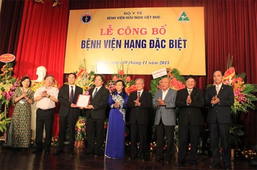 Việt Đức trở thành Bệnh viện Ngoại khoa hạng đặc biệt đầu tiên của cả nước