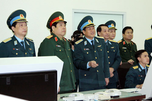 Đại tướng Phùng Quang Thanh thăm, kiểm tra Quân chủng Phòng không-Không quân