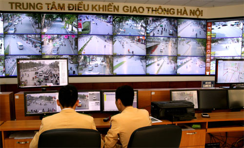 Xử phạt phương tiện vi phạm qua camera