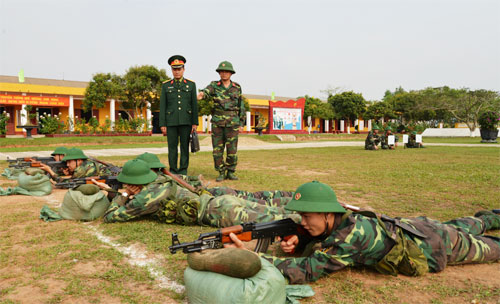 Luyện quân với khí thế “thần tốc, quyết thắng”