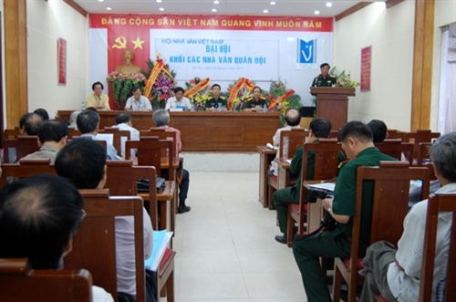 Đại hội Hội Nhà văn Việt Nam khối các nhà văn quân đội