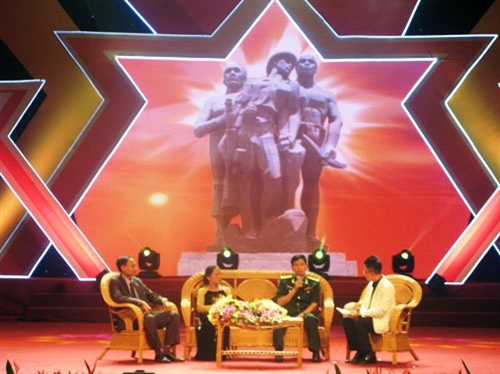 Chương trình giao lưu nghệ thuật tri ân liệt sĩ “Sáng mãi tên Anh”