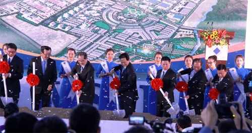 Thủ tướng Nguyễn Tấn Dũng dự Lễ khởi công Dự án VSIP Nghệ An