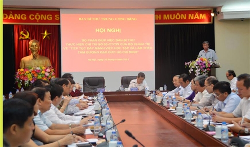 Hội nghị Bộ phận giúp việc Ban Bí thư thực hiện Chỉ thị 03 của Bộ Chính trị
