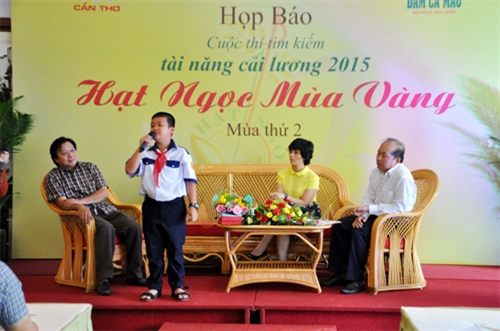 Khởi động chương trình tìm kiếm tài năng cải lương “Hạt ngọc mùa vàng”