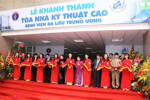 Bệnh viện Da liễu Trung ương khánh thành tòa nhà kỹ thuật cao