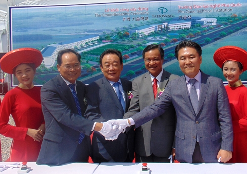 Khởi công trường đào tạo nghề theo chuẩn quốc tế trên đảo Phú Quốc