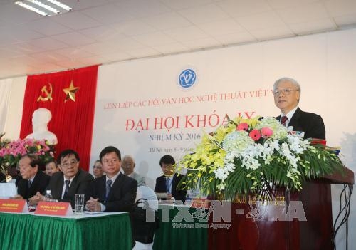 Đại hội đại biểu toàn quốc Liên hiệp các Hội Văn học Nghệ thuật Việt Nam khóa IX