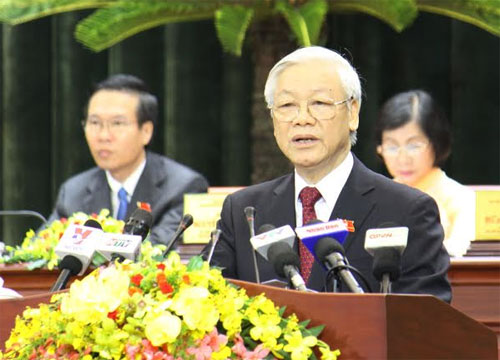 Phát biểu của Tổng Bí thư Nguyễn Phú Trọng tại Đại hội đại biểu Đảng bộ TP Hồ Chí Minh 