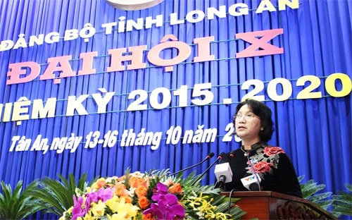 Khai mạc Đại hội đại biểu Đảng bộ tỉnh Long An lần thứ X