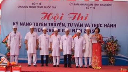 Thi kỹ năng tuyên truyền, tư vấn và thực hành tiêm chủng giỏi