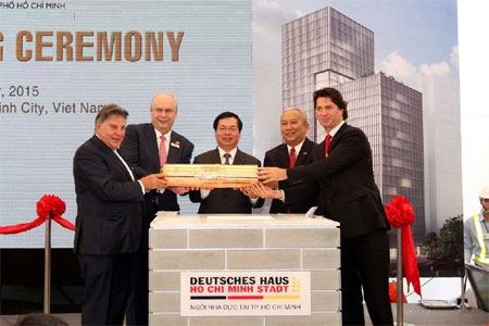 Động thổ xây dựng công trình Ngôi Nhà Đức tại TP Hồ Chí Minh