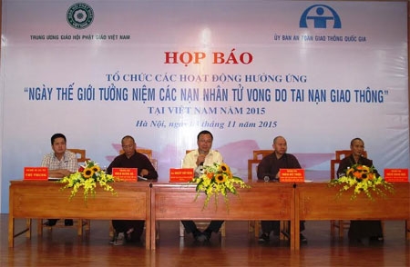 Nhiều hoạt động tưởng niệm nạn nhân tử vong do tai nạn giao thông