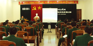 Tập huấn bồi dưỡng kiến thức QP-AN năm 2012