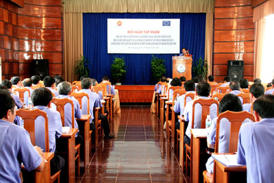 Tập huấn lãnh đạo viện kiểm sát 33 tỉnh, thành phố.