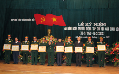 Tạp chí Hậu cần kỷ niệm 60 năm truyền thống