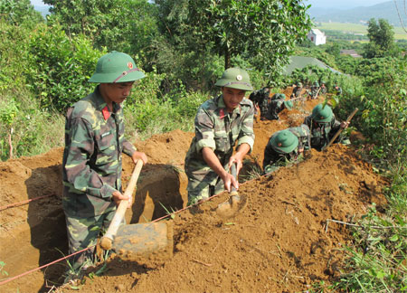 Một cách bồi dưỡng kỹ năng cho sĩ quan trẻ