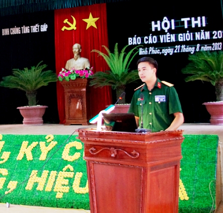 100% báo cáo viên đạt điểm giỏi