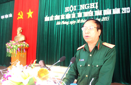 Tổng kết công tác vận tải-tàu thuyền toàn quân năm 2013