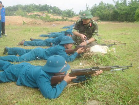 Chủ động xây dựng, nhân rộng mô hình giúp dân quân, tự vệ ổn định cuộc sống