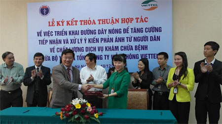 Viettel hỗ trợ Bộ Y tế triển khai thiết lập đường dây nóng