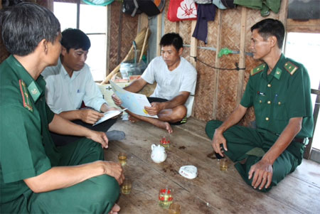 Điểm tựa của ngư dân trong những lần ra khơi