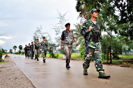 Giữ vững đường biên giới hòa bình, ổn định