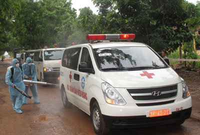 Tăng cường phòng, chống dịch bệnh trong dịp tuyển quân đợt 1-2013