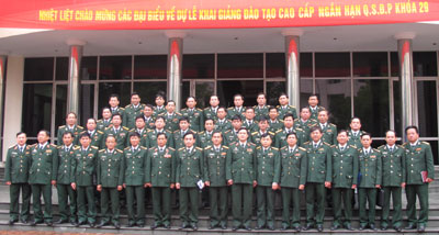 Khai giảng lớp đào tạo cao cấp ngắn hạn quân sự địa phương khóa 29