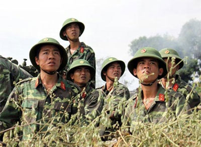 Cấp tăng 25% một số mặt hàng quân trang cho chiến sĩ mới