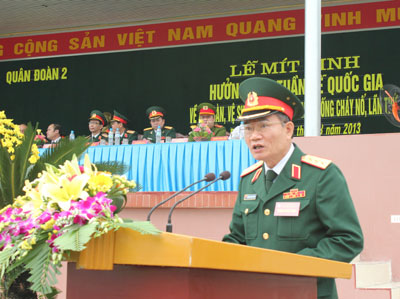 Hơn 3.000 người dự Lễ mít tinh hưởng ứng lễ Quốc gia về ATVSLĐ, PCCN lần thứ 15