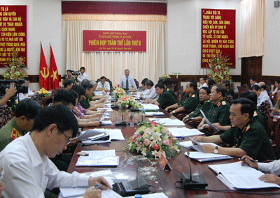 Phiên họp toàn thể lần thứ 8 của Ủy ban Quốc phòng-An ninh 