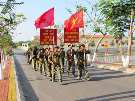 “Đẹp doanh trại” ở Lữ đoàn 293