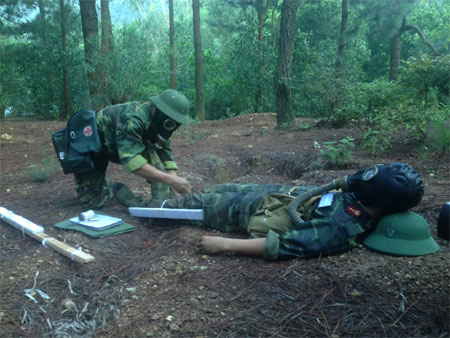 Kiểm nghiệm trình độ, năng lực bộ đội hóa học thông qua thực tiễn