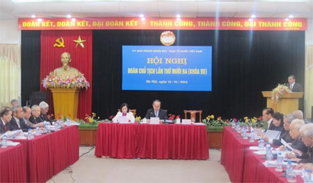 Mặt trận các cấp cần phản ánh kịp thời tâm tư, nguyện vọng của nhân dân với Đảng, chính quyền