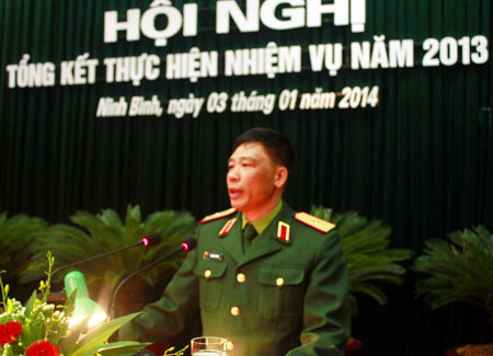 Quân đoàn 1 tổng kết thực hiện nhiệm vụ năm 2013