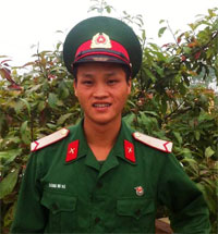 “Trở thành bộ đội, em mới biết nói tiếng Kinh”