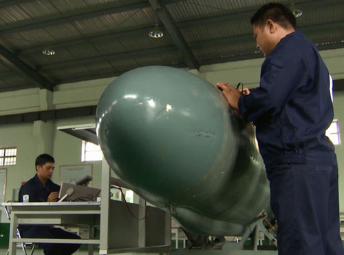 Nơi sửa chữa ngư lôi, tên lửa Hải quân