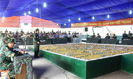 Kiểm nghiệm khả năng xây dựng tiềm lực quốc phòng