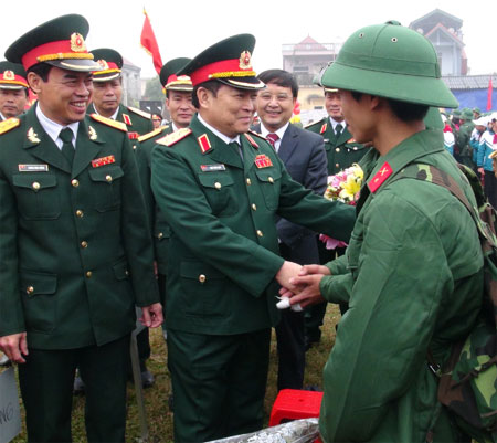 Tỉnh Hà Nam: Giao quân nhanh gọn, an toàn tuyệt đối